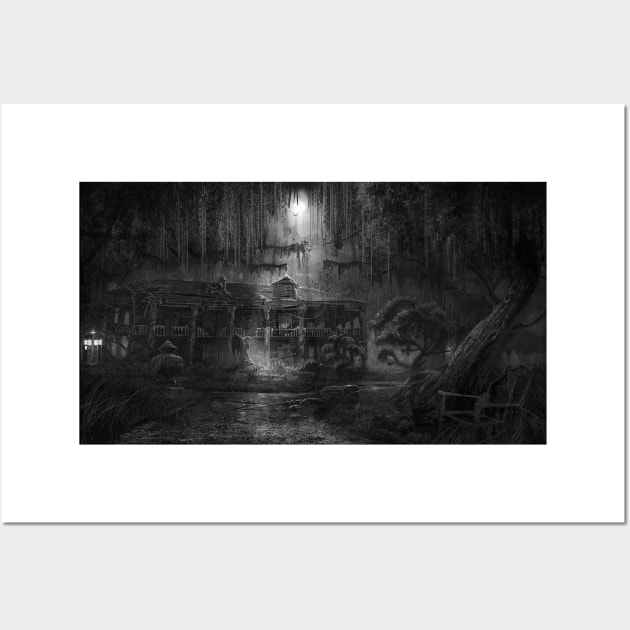 Swampy Chat room Back Ground Wall Art by wisefrog